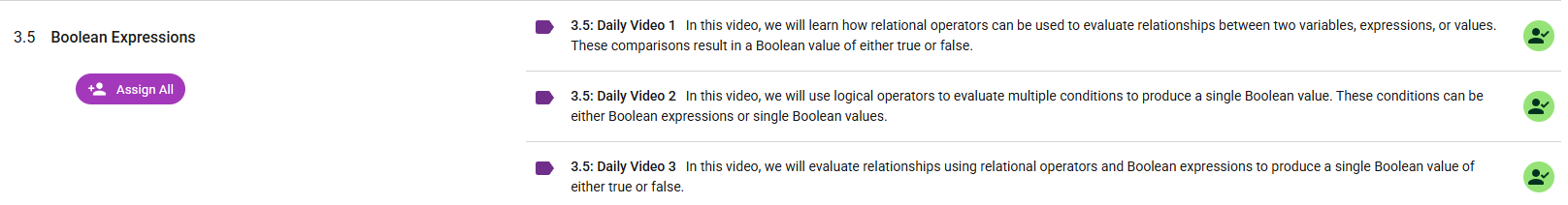 You must watch the video